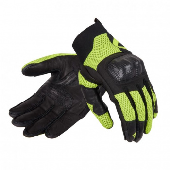 Перчатки rebelhorn gap iii lady black/fluo yellow
