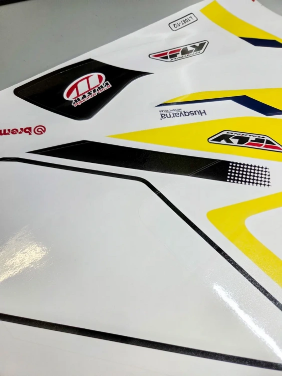 Наклейки (графика) мотоцикла  husqvarna 2016-2019, GR7, Avantis enduro hs, Husky
