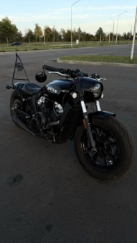 Indian Scout Bobber. ABS, 2019 г.