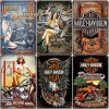 Harley Davidson, табличка металлическая, постер на стену табличка металлическая,