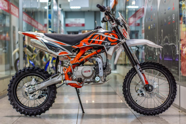 Пит-байк Kayo Basic K125EM 17/14 KRZ, 2026 г.