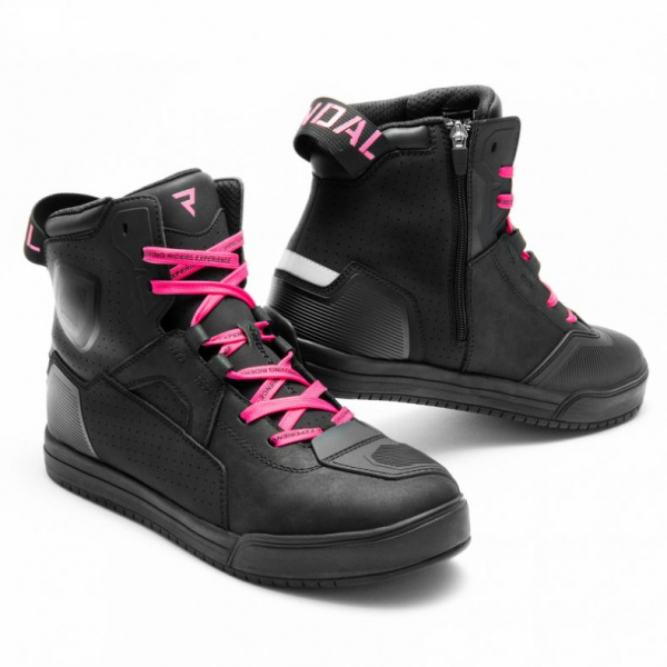 Ботинки rebelhorn vandal 2 black, pink