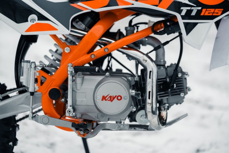 Пит-байк Kayo Basic K125EM 17/14 KRZ, 2025 г.