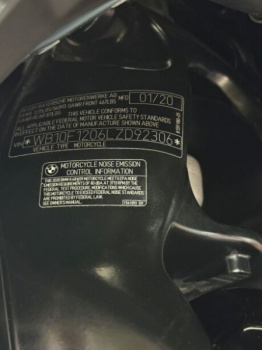 BMW K 1600 GTL, 2020 г.