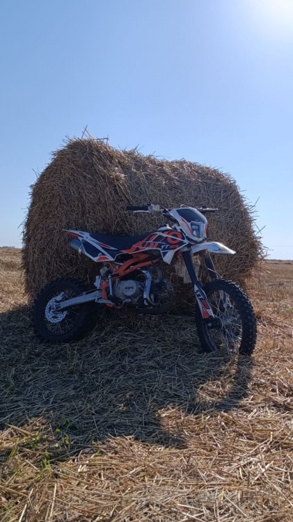 Пит-байк Kayo Basic K125EM 17/14KRZ, 2025 г.