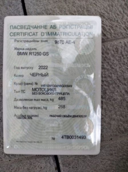 BMW R R1250 GS, 2022 г.