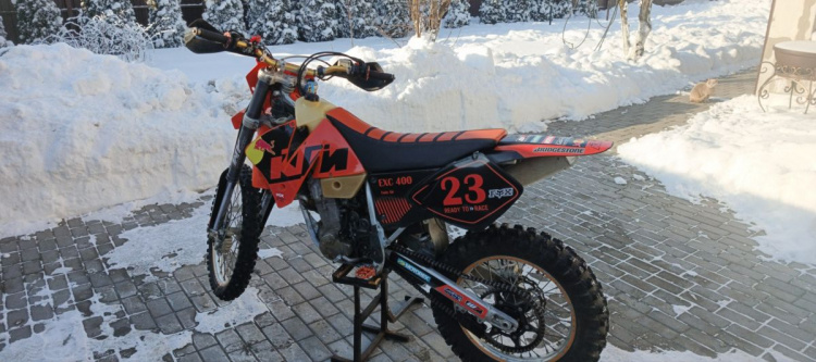 Эндуро KTM EXC-F 400, 2007 г.