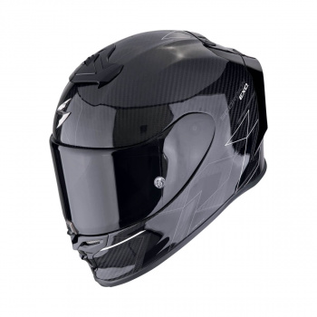 Шлем scorpion exo-r1 evo carbon air cynergy noir-blanc (55)