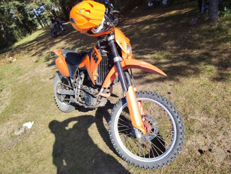 Кроссовый KTM 640, 2003 г.