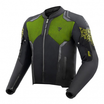 Куртка текстильная rebelhorn jax black/fluo yellow