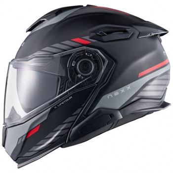 Шлем nexx x.lifetour globe black.red mt