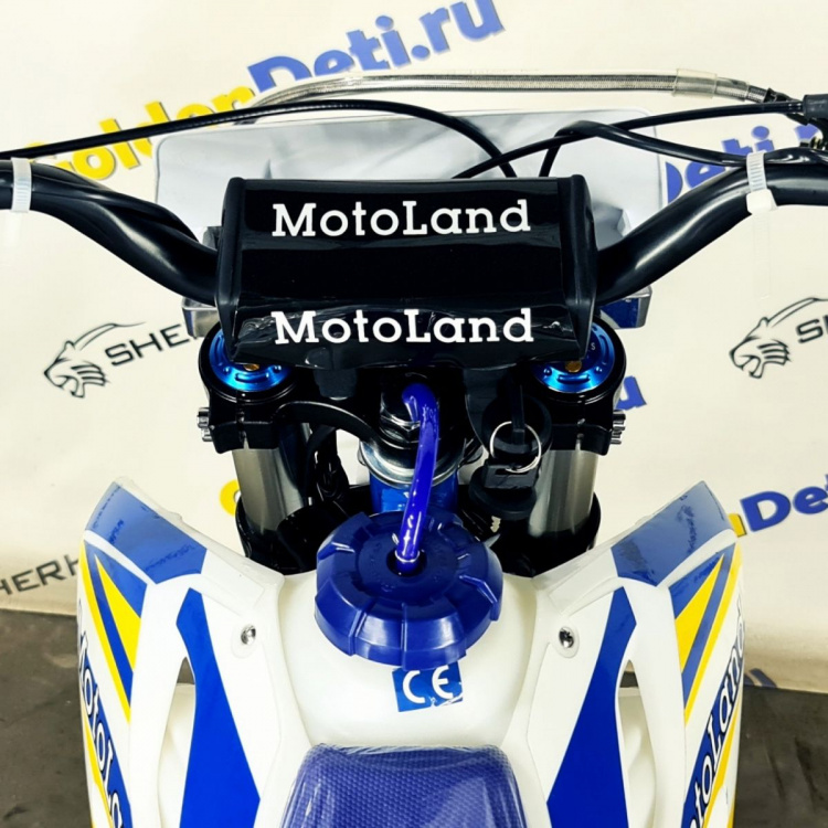 Пит-байк Motoland TCX 125 E 14/12 + фара, 2026 г.