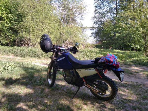 Эндуро Suzuki DR 650SE, 2006 г.