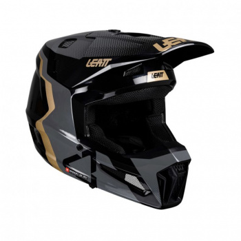 Шлем с очками leatt junior kit moto 3.5 v25 black
