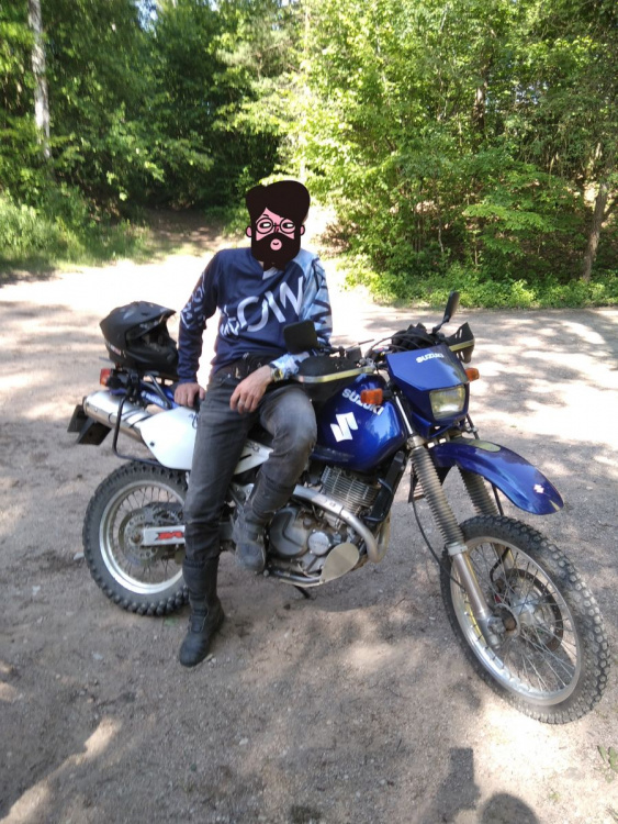 Эндуро Suzuki DR 650SE, 2006 г.