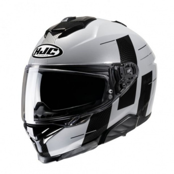 Мотоциклетный шлем hjc i71 peka grey/black