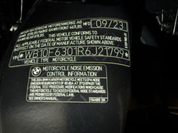 BMW K 1600 B GRAND AMERICA OPTION 719 MIDNIGHT, 2023 г.