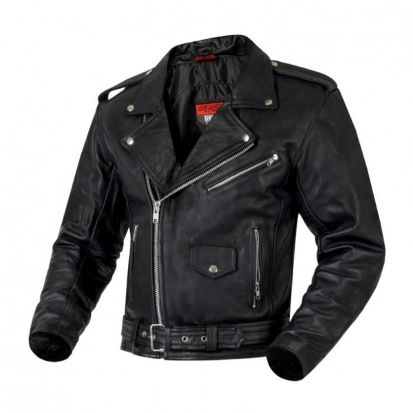 Куртка кожаная ozone ramones black