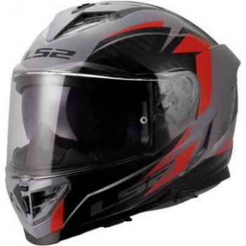 Шлем ls2 ff818 storm iii dynamo grey red