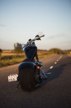 Эксклюзив Редкая модель Bourget’s Bike Works Dragon Rigid Choppe, 2006 г.