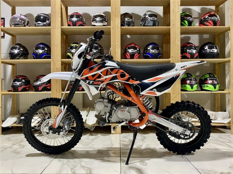 Пит-байк Kayo Basic K125EM 17/14 KRZ, 2026 г.