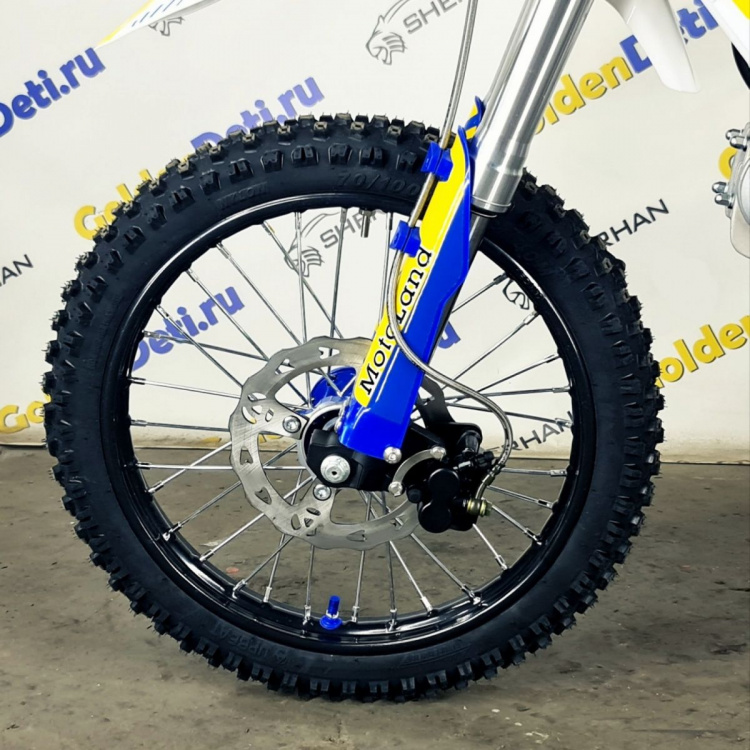 Пит-байк Motoland TCX 125 E 14/12 + фара, 2026 г.