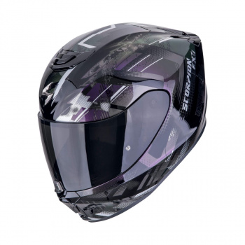 Шлем scorpion exo-391 clutter noir-cameleon (38)