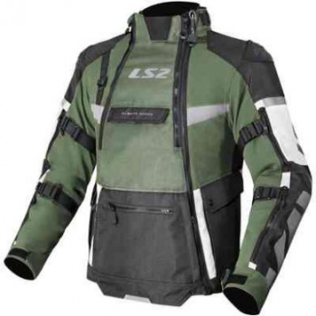 Куртка ls2 x-master man black green grey