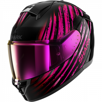 Шлем shark ridill 2 assya black pink
