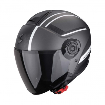Шлем scorpion exo-city ii cosmos argent mat-blanc (208)