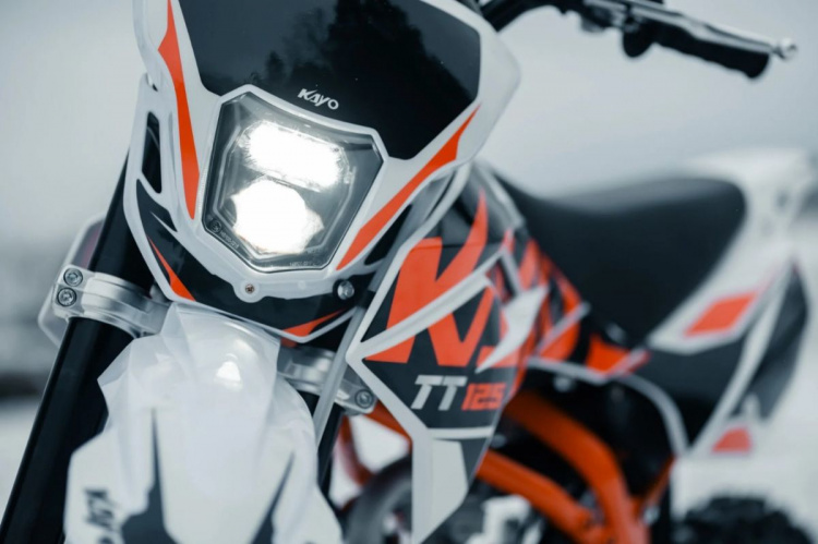 Пит-байк Kayo Basic K125EM 17/14 KRZ, 2025 г.