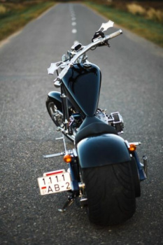 Эксклюзив Редкая модель Bourget’s Bike Works Dragon Rigid Choppe, 2006 г.