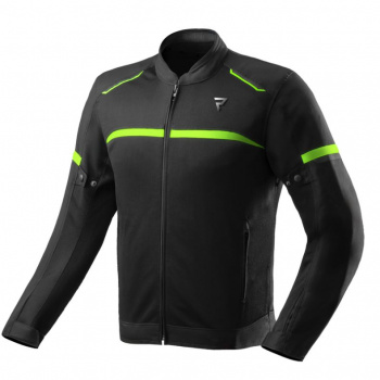 Куртка текстильная rebelhorn echo black/fluo yellow