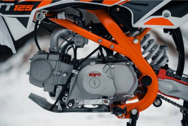 Пит-байк Kayo Basic K125EM 17/14 KRZ, 2025 г.