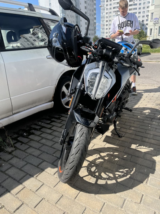 Стрит KTM 125 Duke 2, 2022 г.