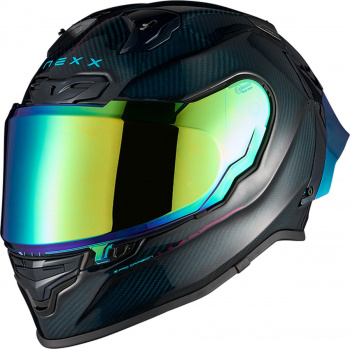 Шлем nexx x.r3r hadal carbon blue teal