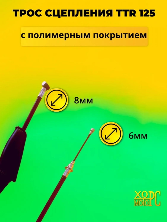 Трос сцепления 1000 мм на питбайк TTR ТТР 125