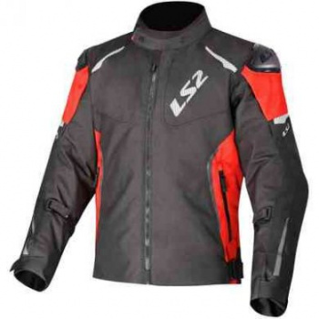 Куртка ls2 zoom man black red