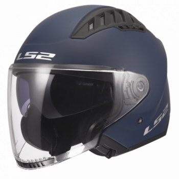 Шлем ls2 of600 copter ii solid matt navy blue-06