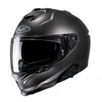 Шлем hjc i71 semi flat titanium