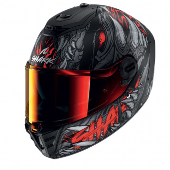 Шлем shark spartan rs shaytan mat red