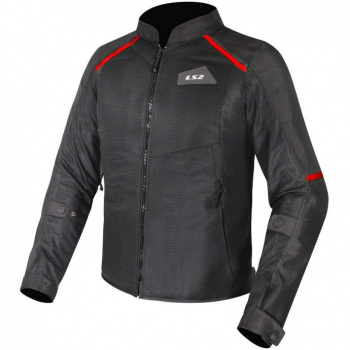 Куртка ls2 breeze man black red