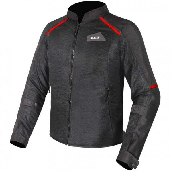 Куртка ls2 breeze man black red