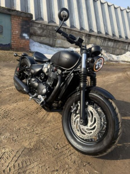Triumph Bonneville Bobber Black, 2020 г.