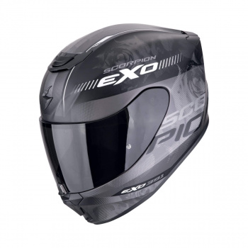 Шлем scorpion exo-391 ava noir mat-argent (159)