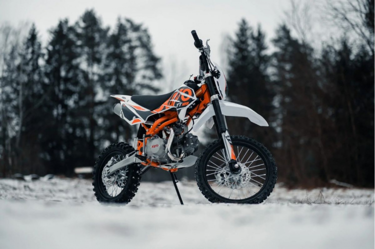 Пит-байк Kayo Basic K125EM 17/14 KRZ, 2025 г.