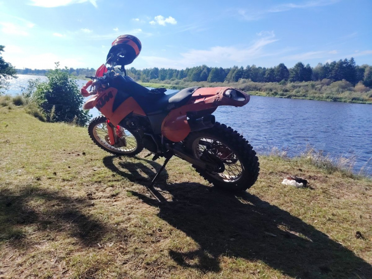 Кроссовый KTM 640, 2003 г.