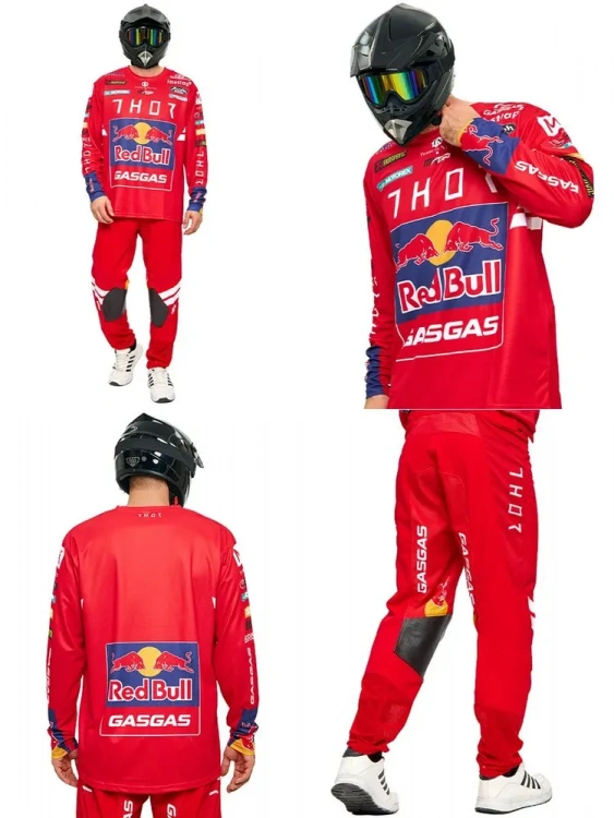 Мотокостюм ASPOLIFE Одежда для мотокросса Red Bull