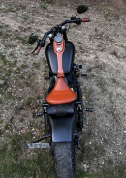 Harley-Davidson Dyna Street Bob custom, 2014 г.