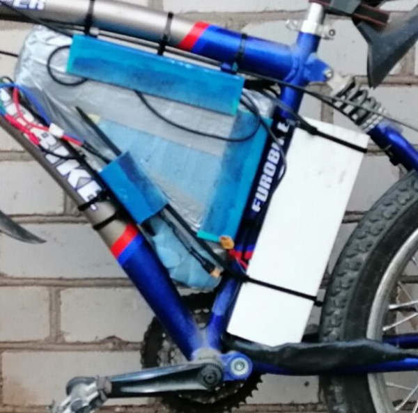 Эксклюзив Custom Электровелосипед 67V (3кBт) 25А., 2025 г.